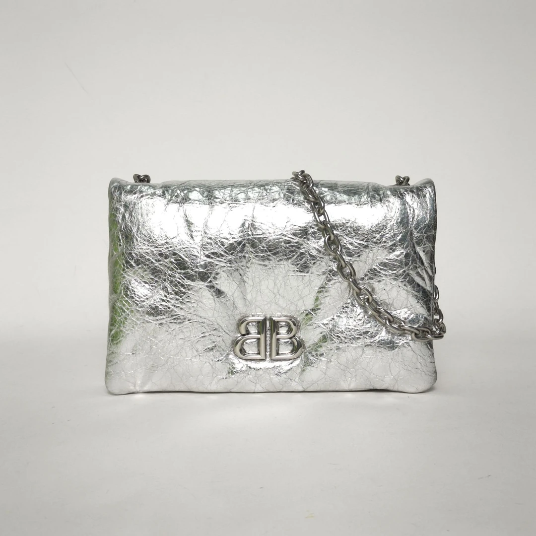 99新 Balenciaga/巴黎世家 【娇】皮革S25春季新品NANO手袋 213265