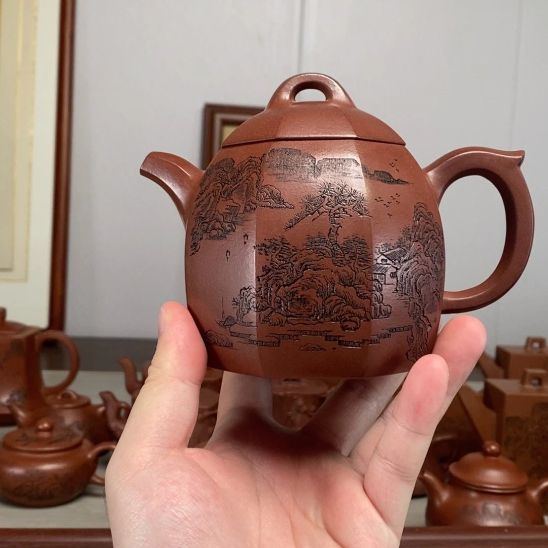 茶壶紫砂原矿泥料传统工艺制作