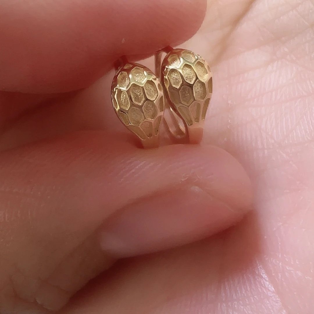 18K金耳饰多样性发货其一