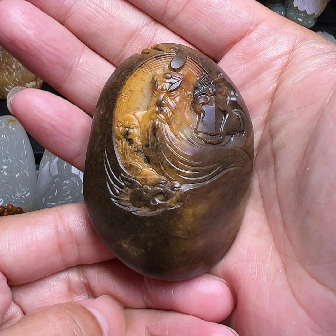 【闪购商品】未镶嵌和田玉把件一**金