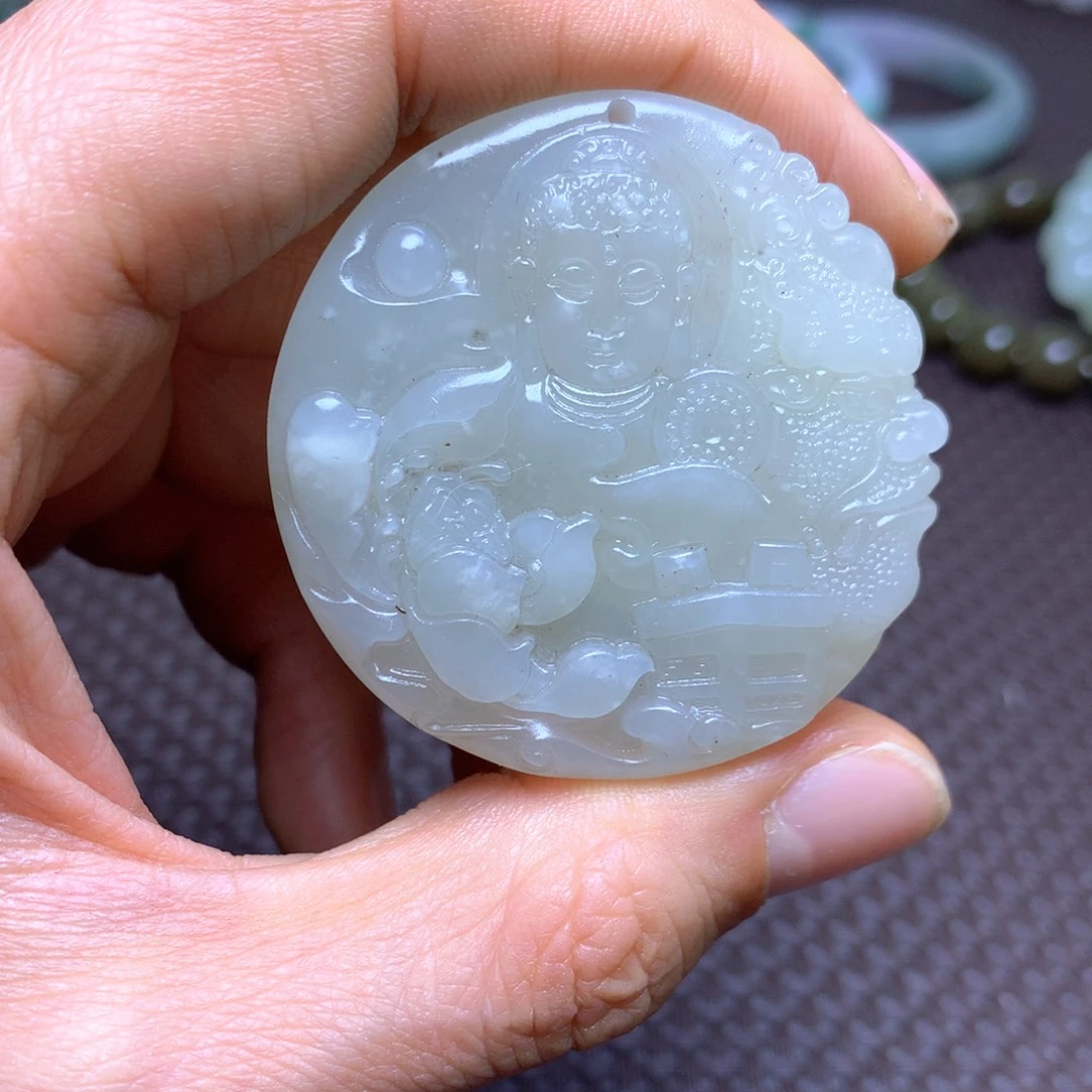 和田玉未镶嵌手串