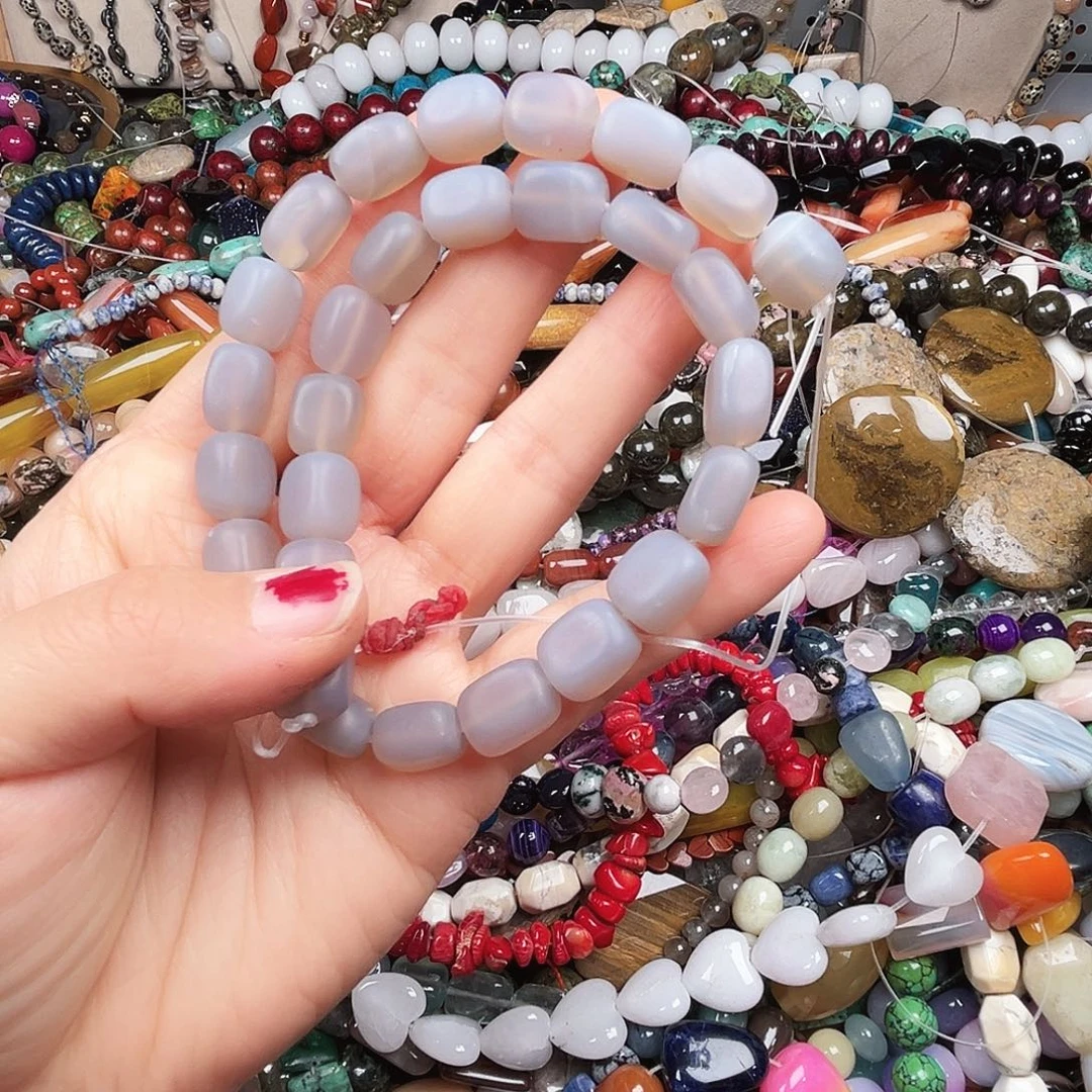 玛瑙/玉髓未镶嵌珠宝半成品磨磨砂吗玛瑙