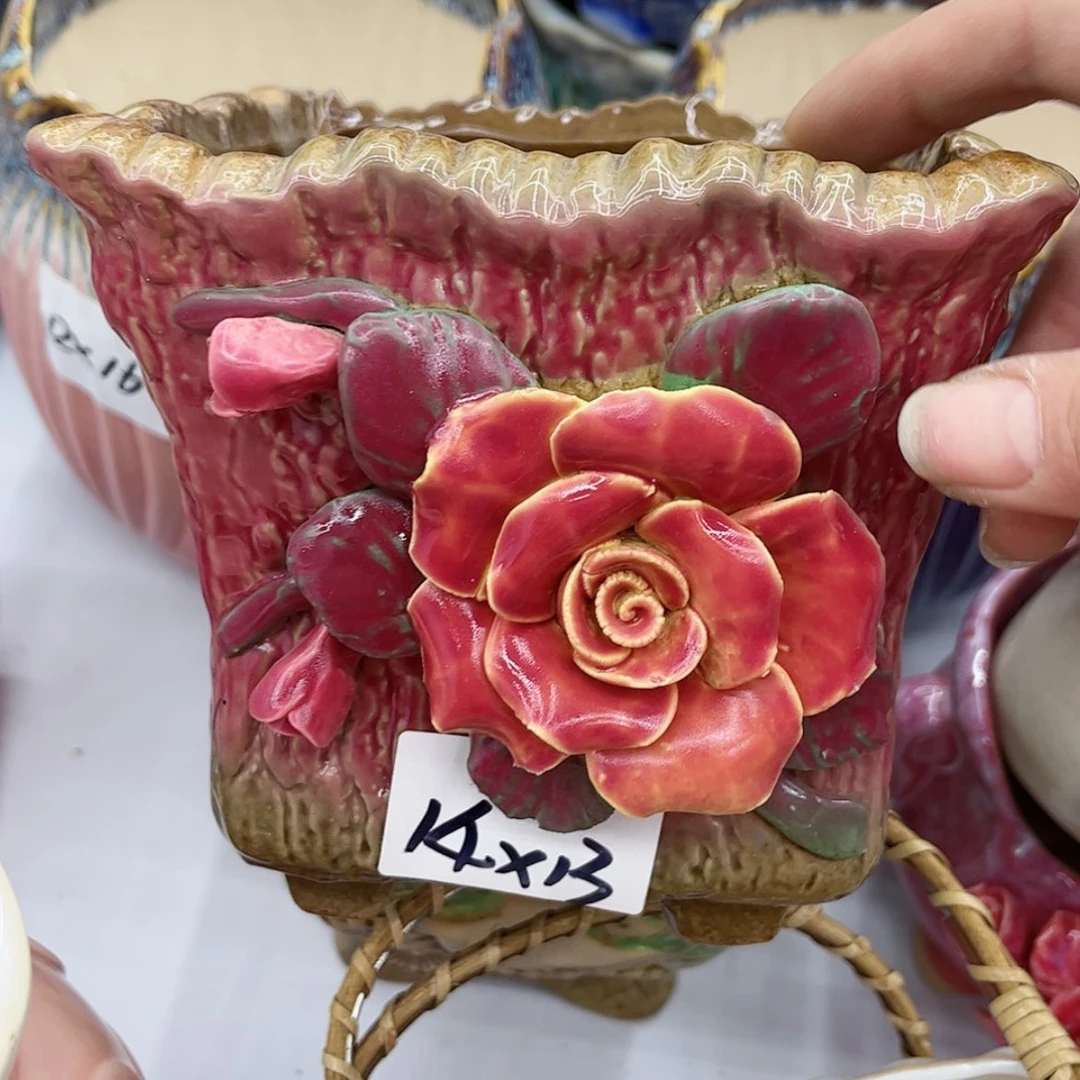 【闪购商品】陶瓷多肉绿植陶瓷花盆