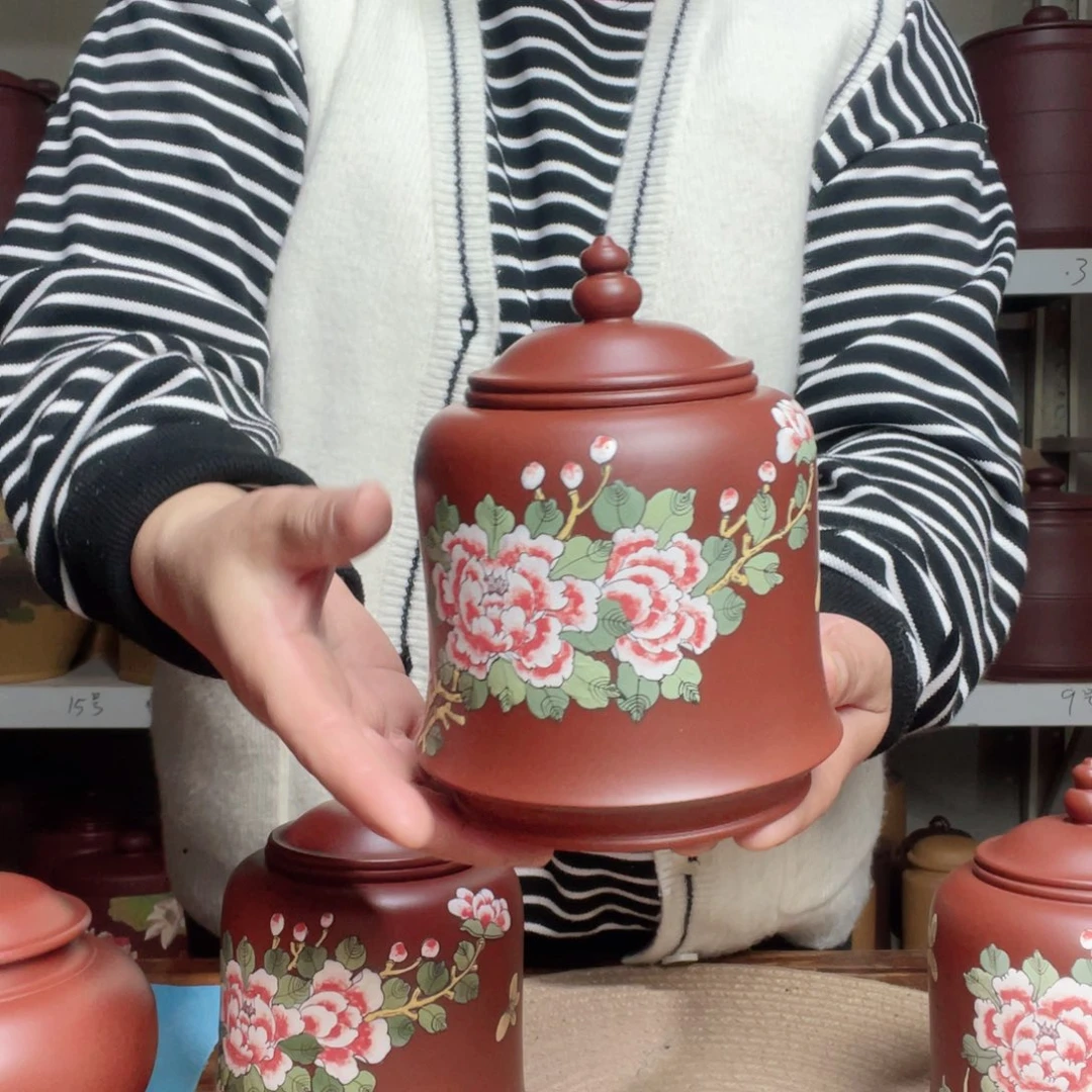 紫砂茶叶罐今天晚上