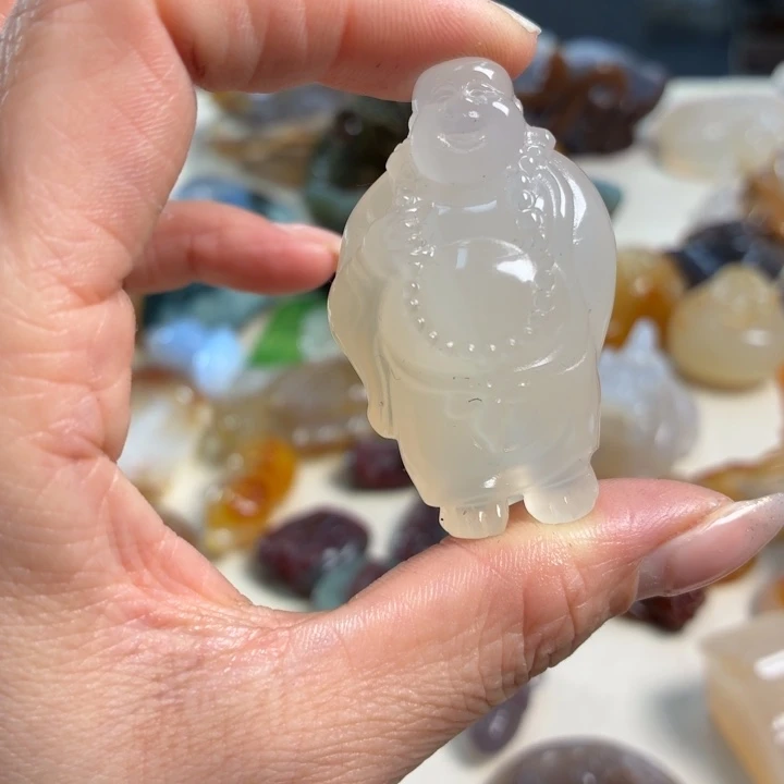 玛瑙/玉髓未镶嵌吊坠(不含链)