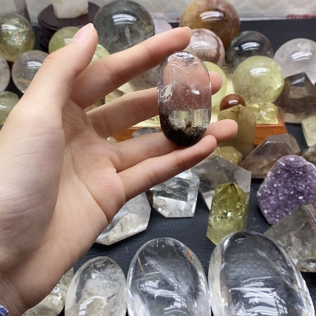 未镶嵌珠宝半成品水晶198水晶石
