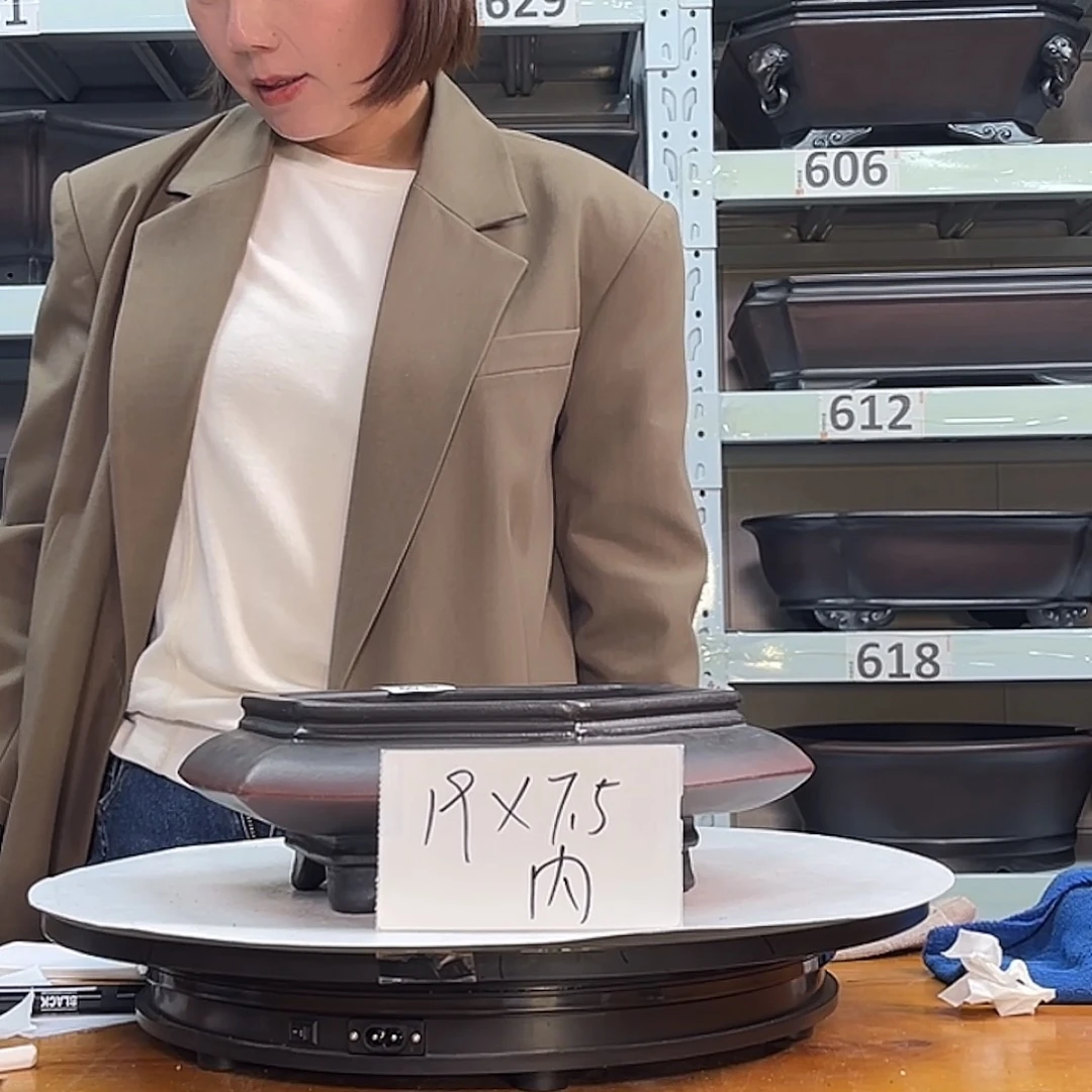 紫砂花盆宜兴紫砂60号