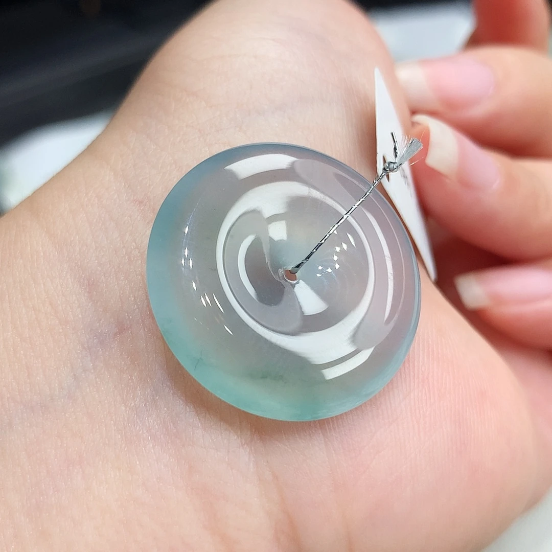 翡翠未镶嵌胸饰翡翠71，26/5.1