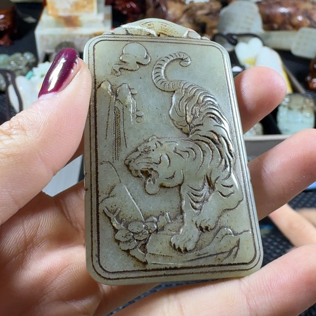 和田玉把件未镶嵌用****？