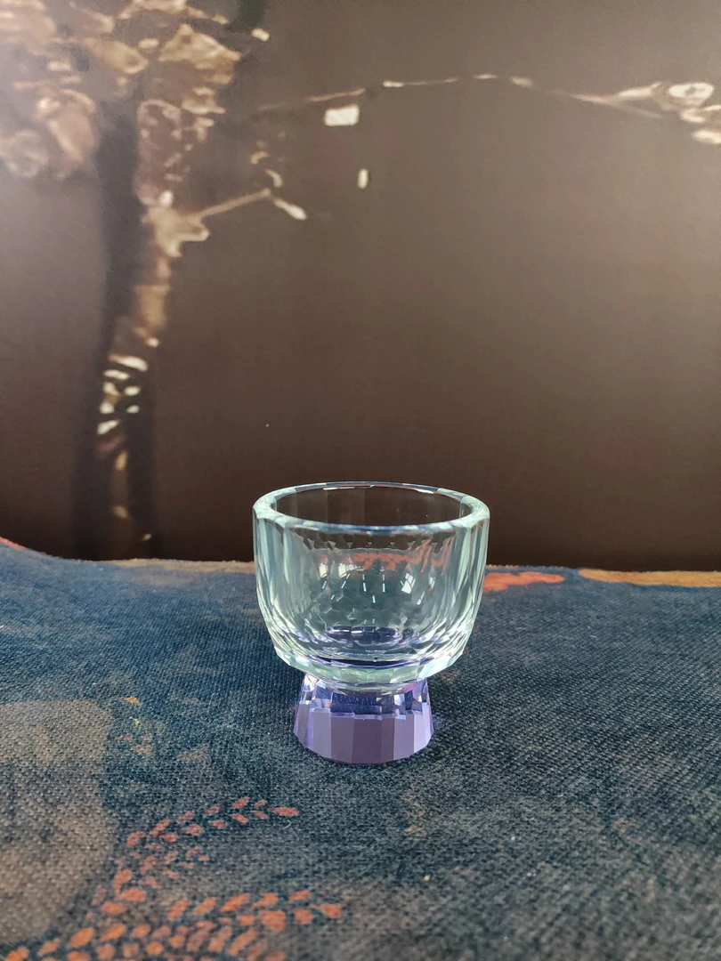 G1857-水晶切割钻石酒杯GY
