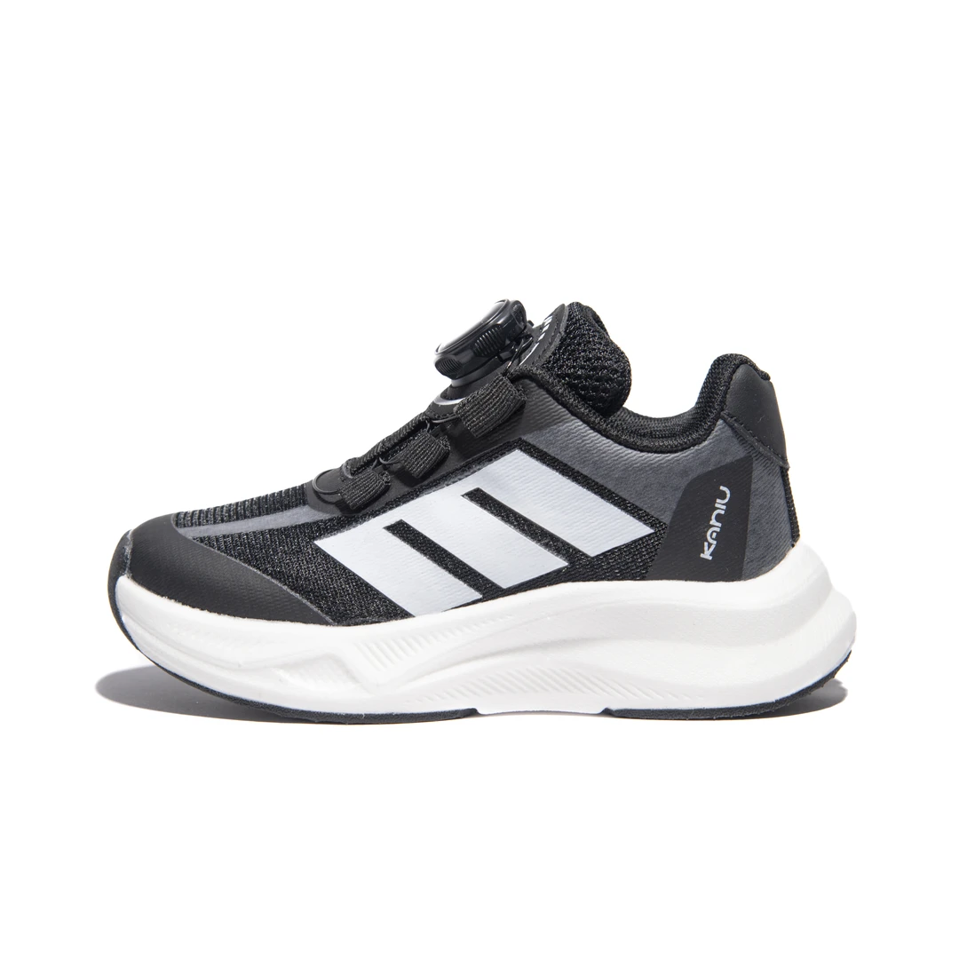 儿童夏季透气减震网面旋转扣厚底休闲运动鞋8667