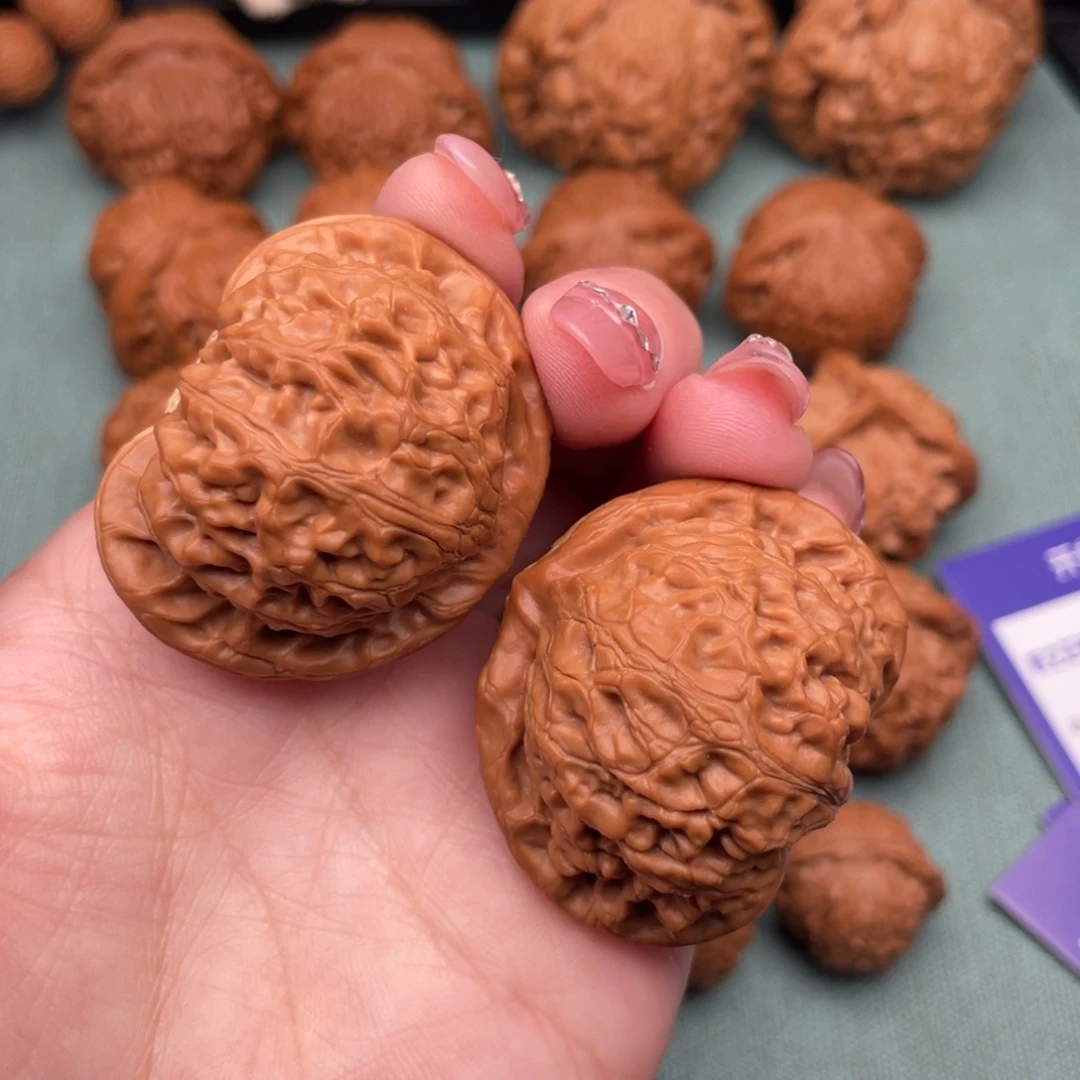 把件文玩核桃全品桃心宫灯42