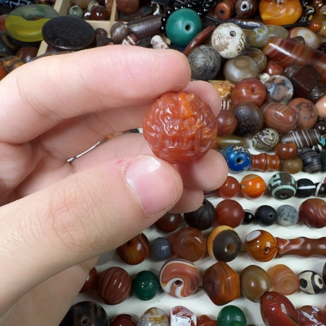 玛瑙/玉髓未镶嵌纯天然玛瑙珠子