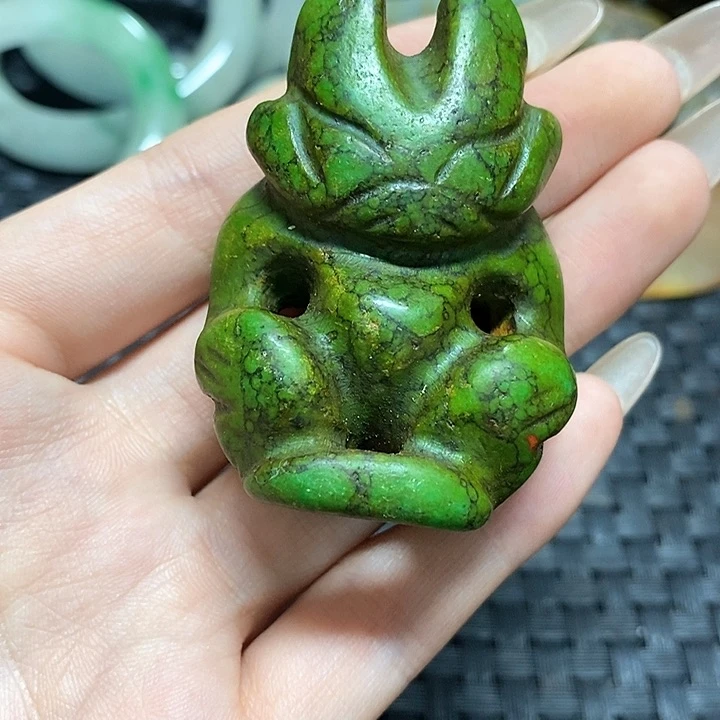 滴血莲花菩提把件