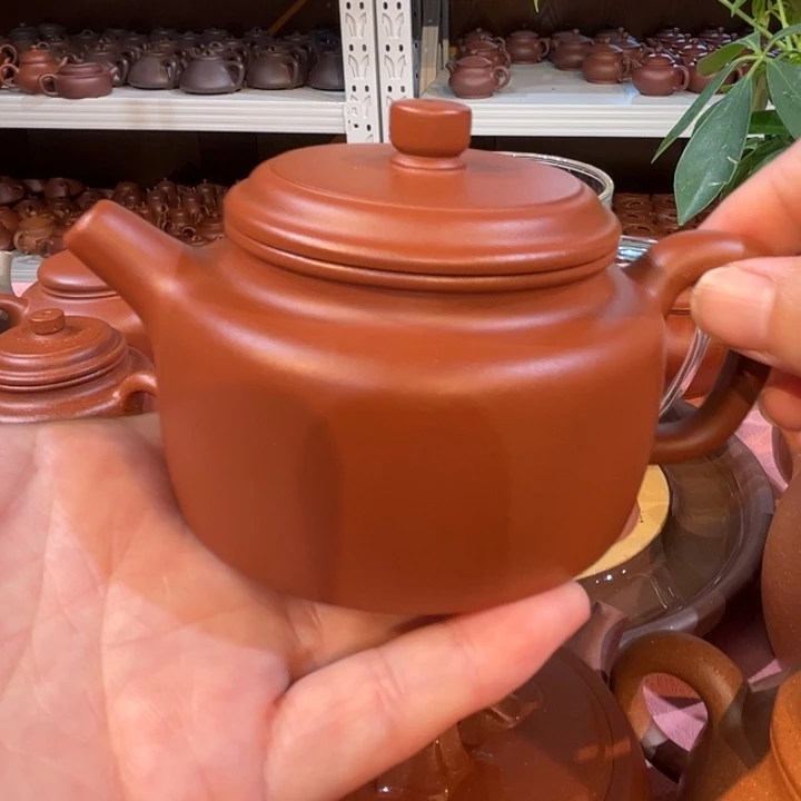 茶壶紫砂小红泥德中180c c