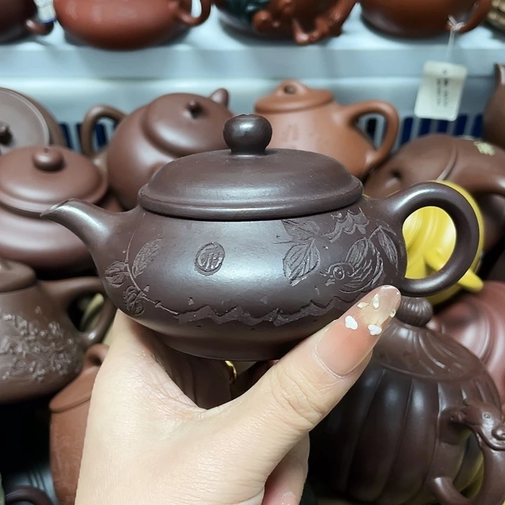 茶壶紫砂180cc宜兴紫砂壶
