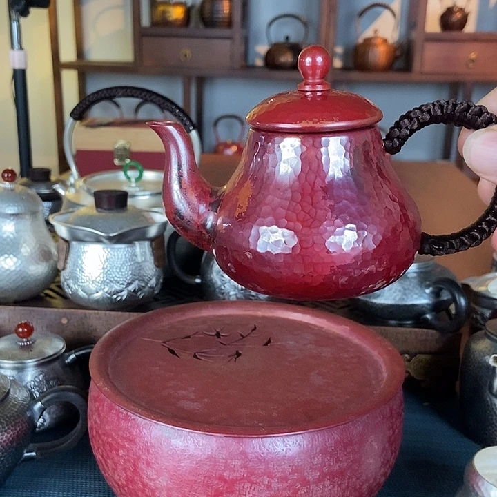 纯手工制作一铜壶制作