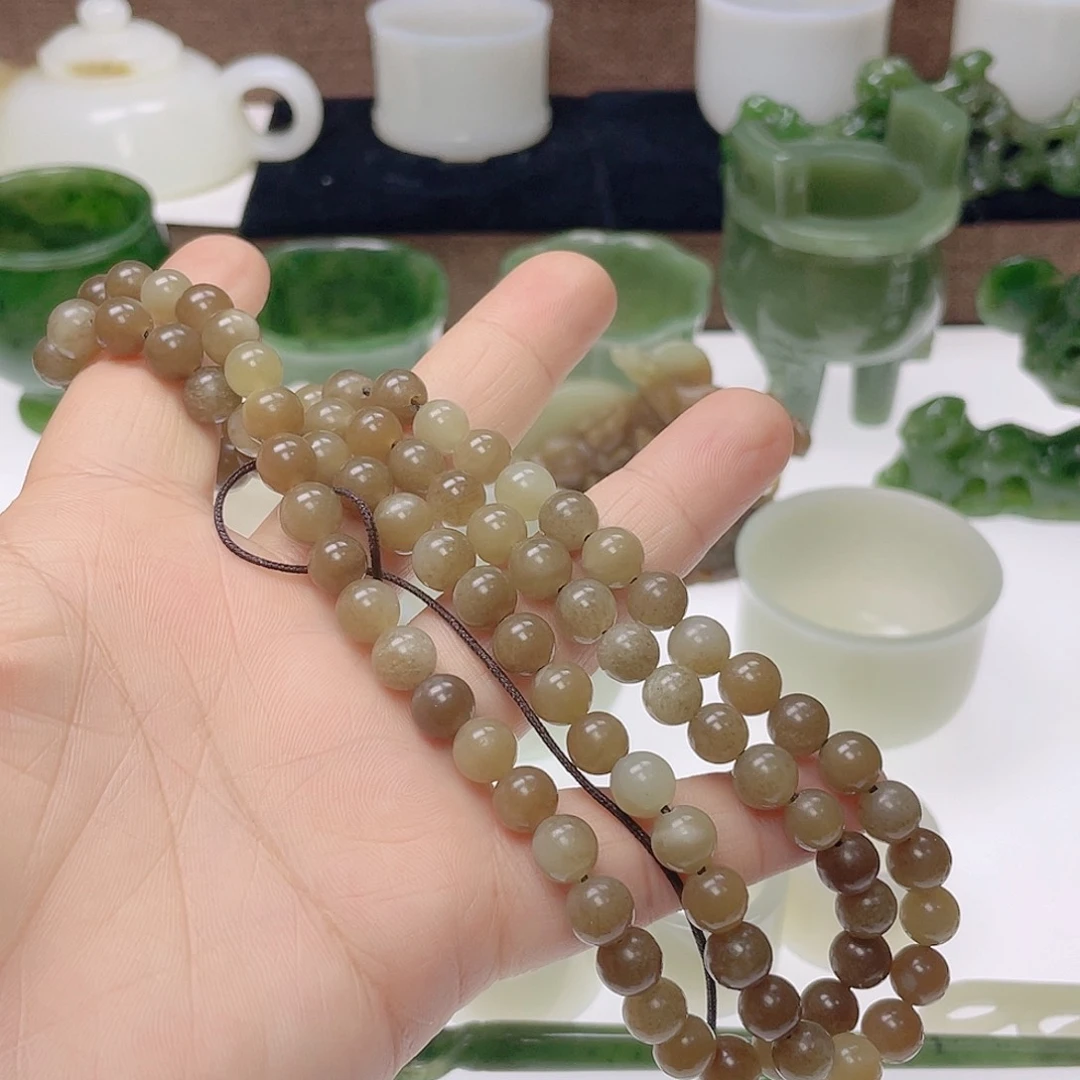 和田玉（碧玉）未镶嵌挂件