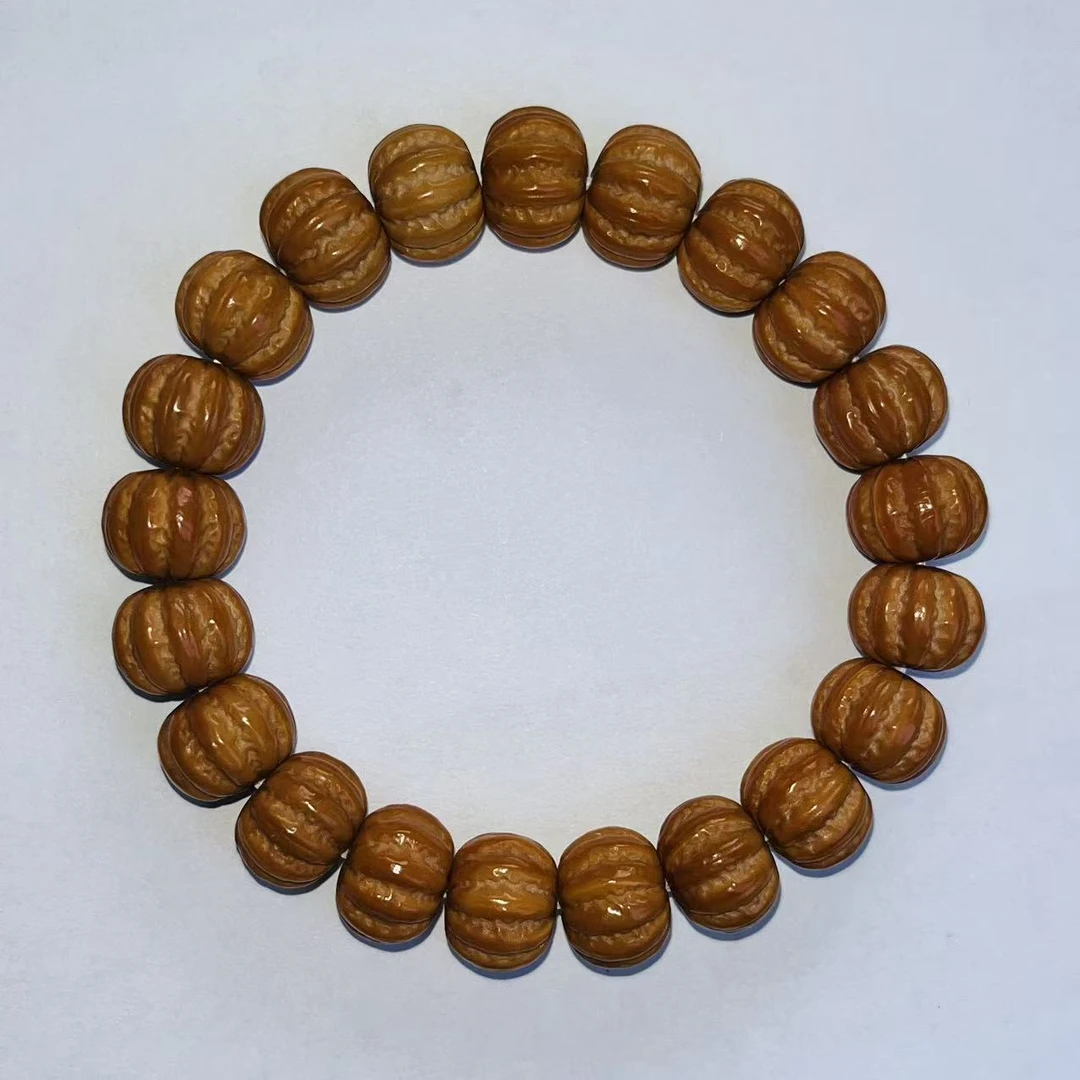 猴头核桃文玩手串小京八棱