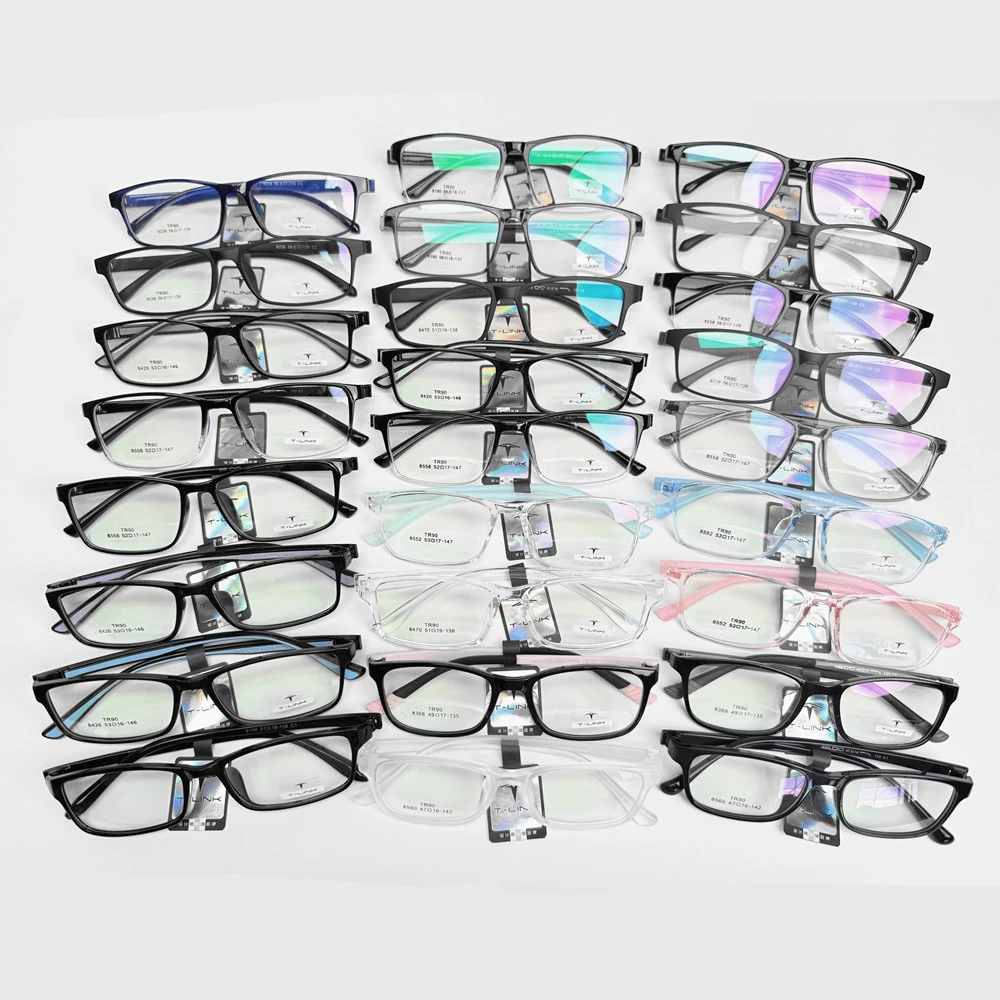 粉丝福利无螺丝TR90镜框 时尚百搭镜架通用一套30付