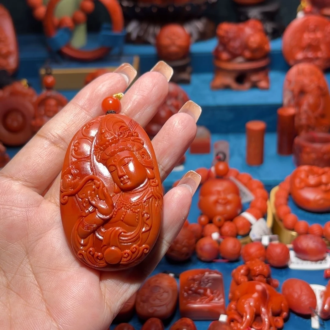 南红玛瑙雕刻未镶嵌祥***煜