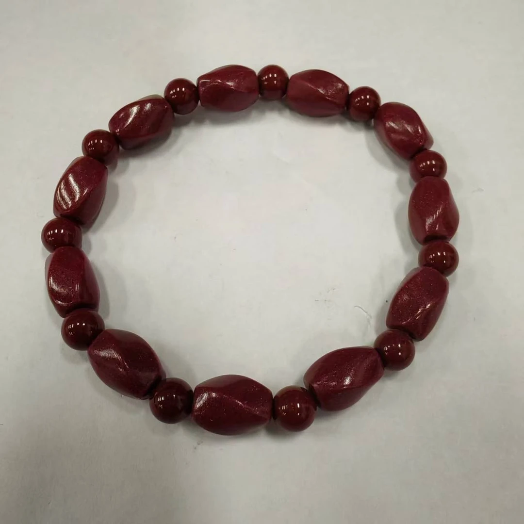 含辰砂工艺品 NX124-经典紫色莫比乌斯手串