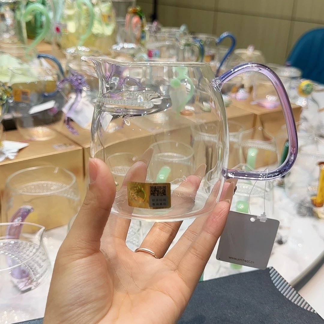 禾器浅紫色泰然月牙