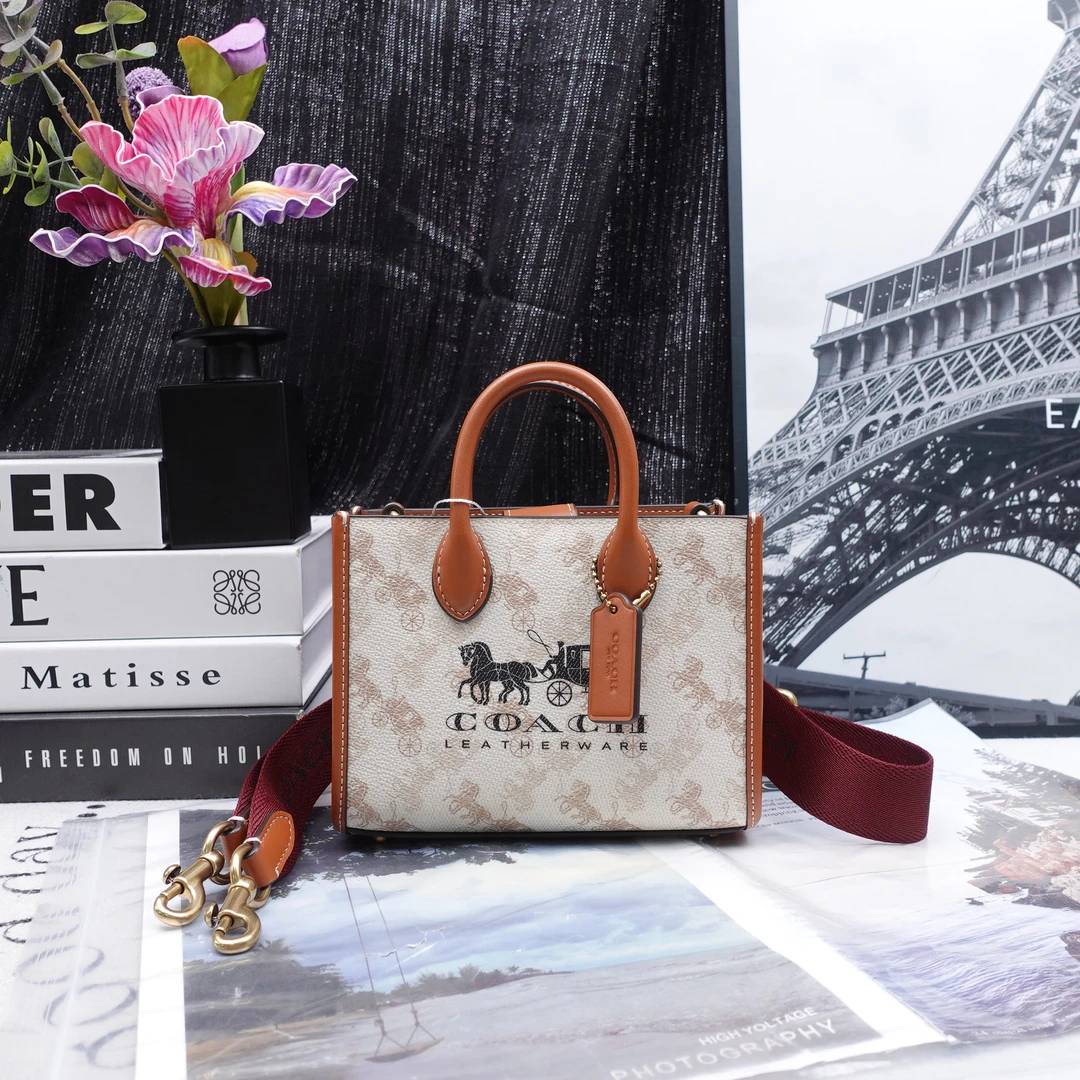 95新 COACH/蔻驰 单肩包/T10245045