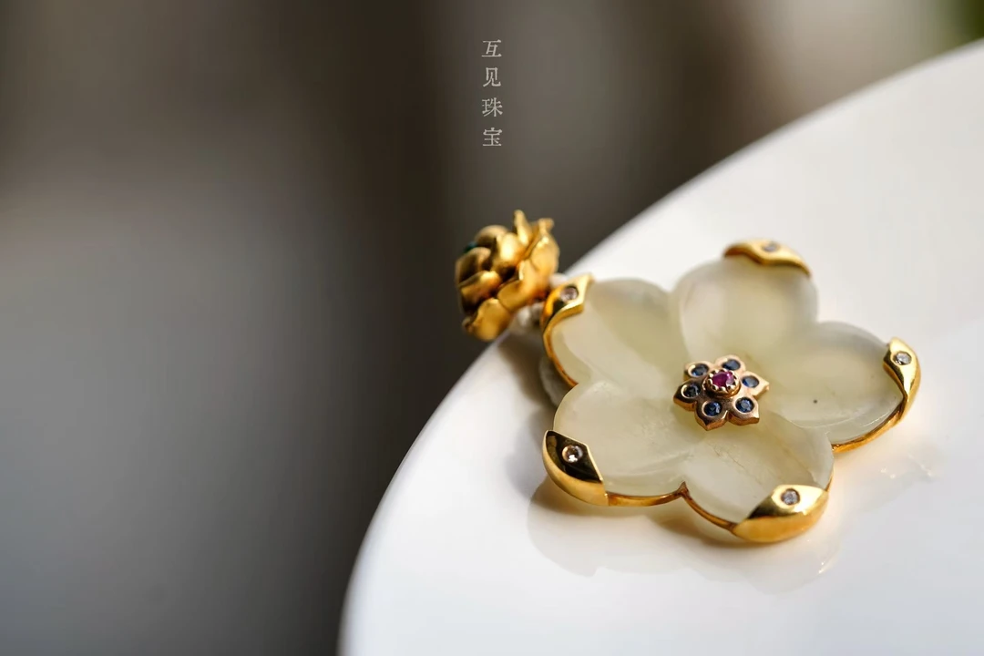 金陵十二钗 贾惜春 和田玉 吊坠