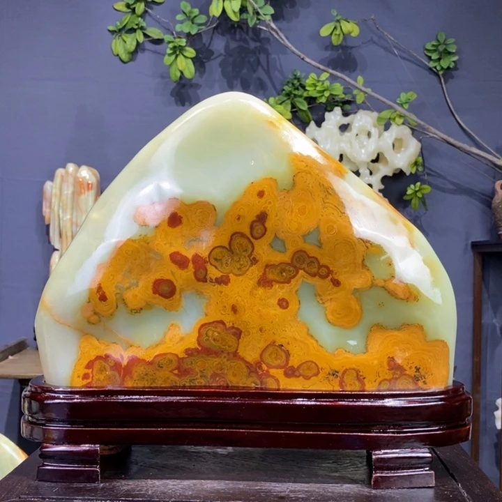 石材精品古青石摆件