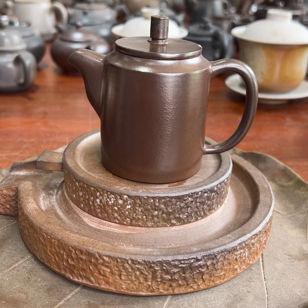 贵台龙窑柴烧茶壶A02