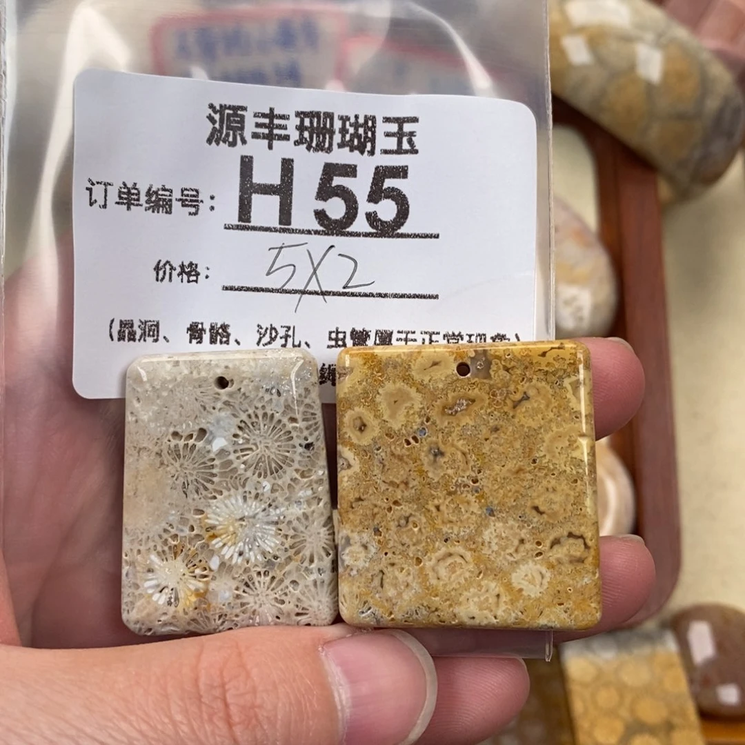 硅化玉颈饰未镶嵌安***人
