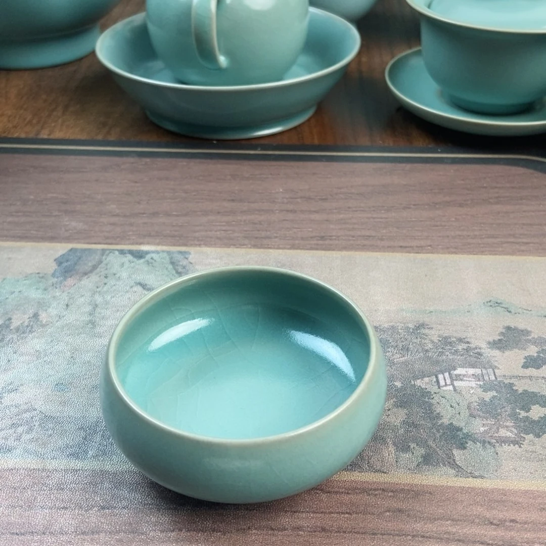 摆件瓷原产地原矿汝瓷～茶器