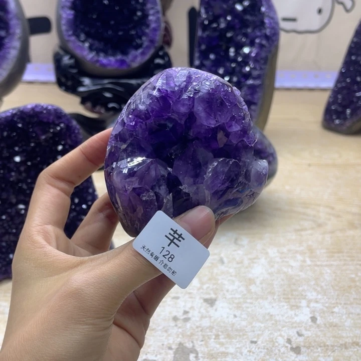 未镶嵌珠宝半成品紫晶