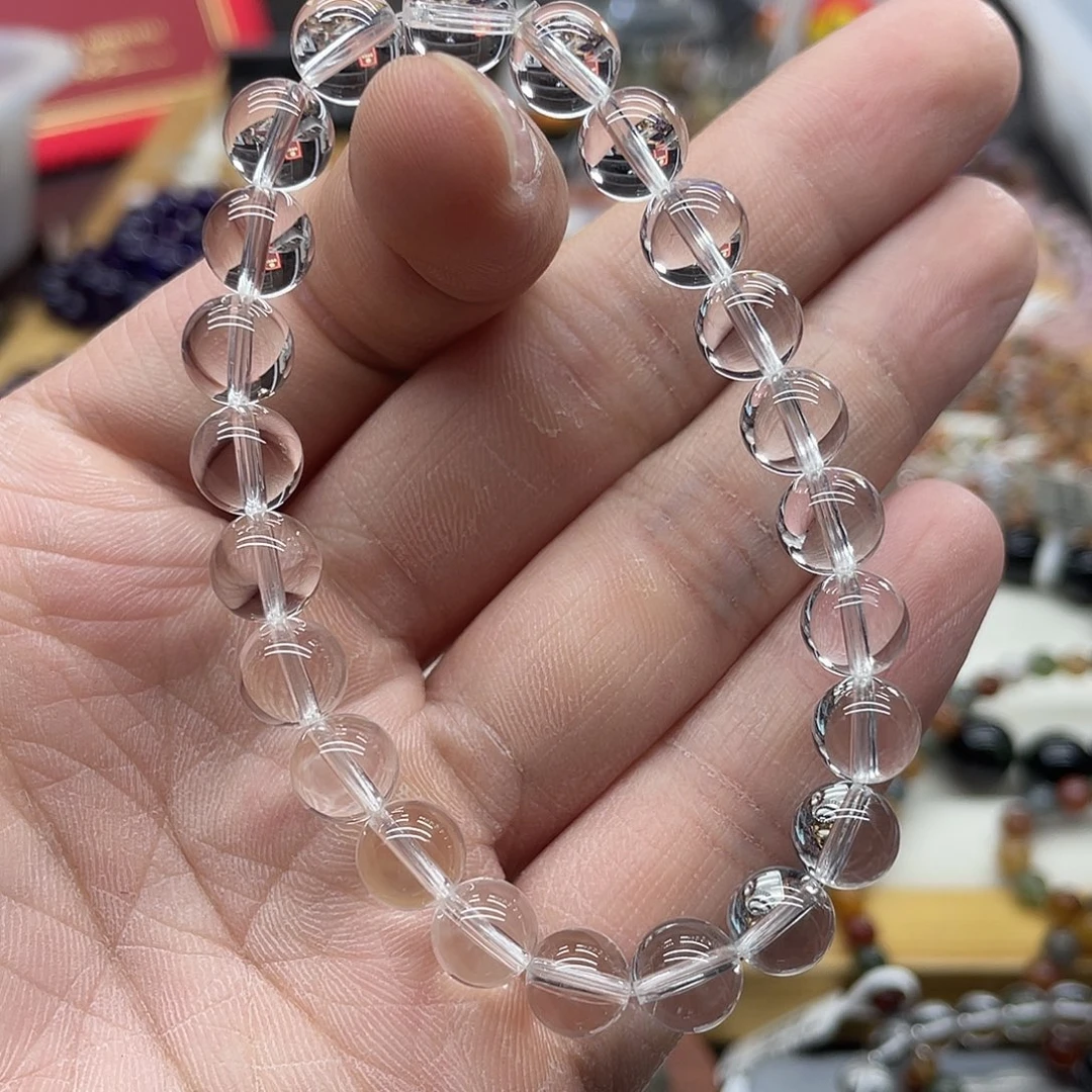 未镶嵌水晶手串天然