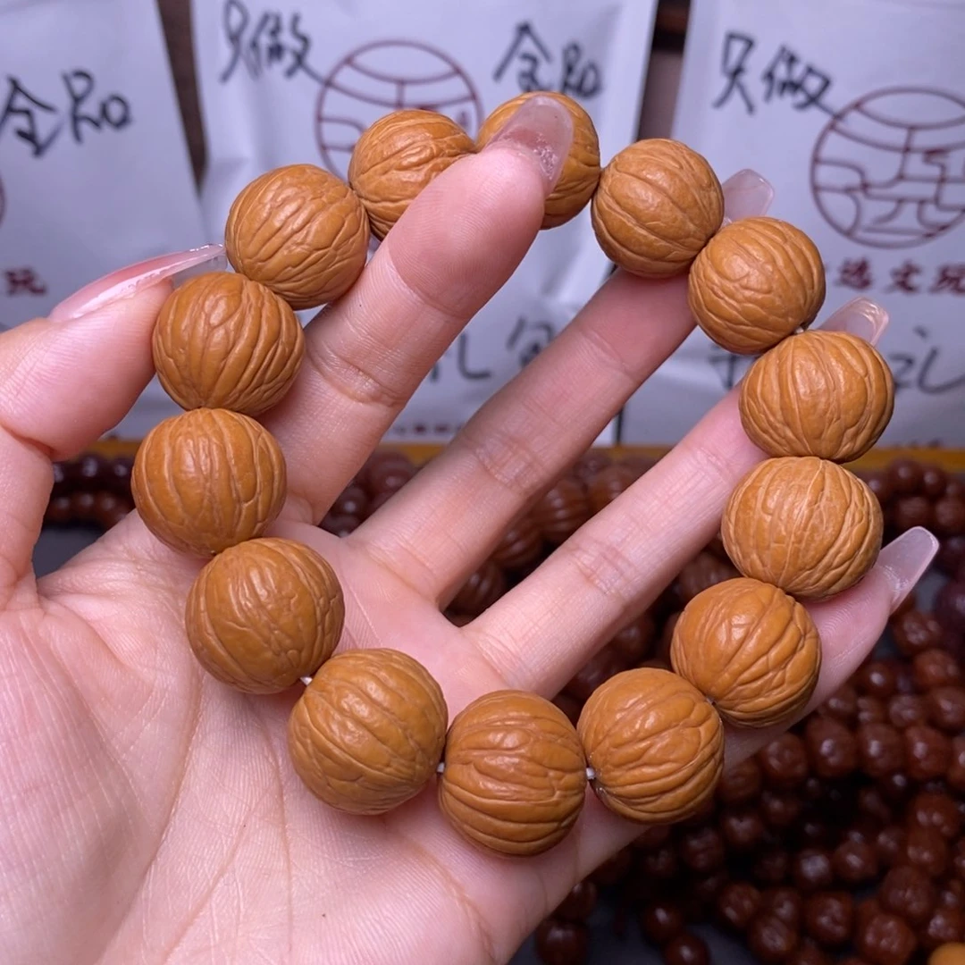 猴头核桃手串聚宝盆