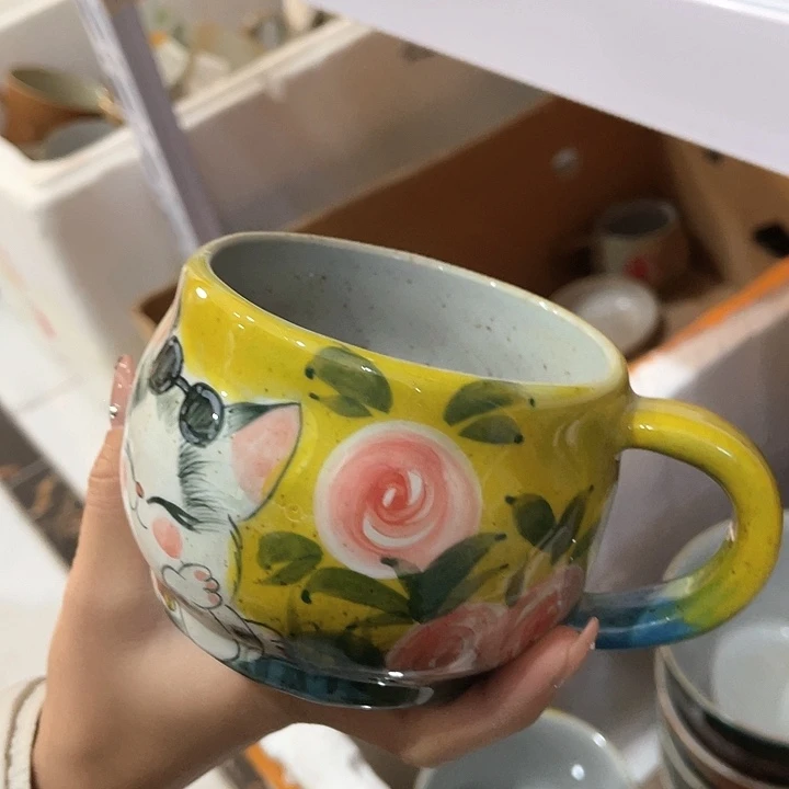 陶景德镇釉下手绘陶瓷