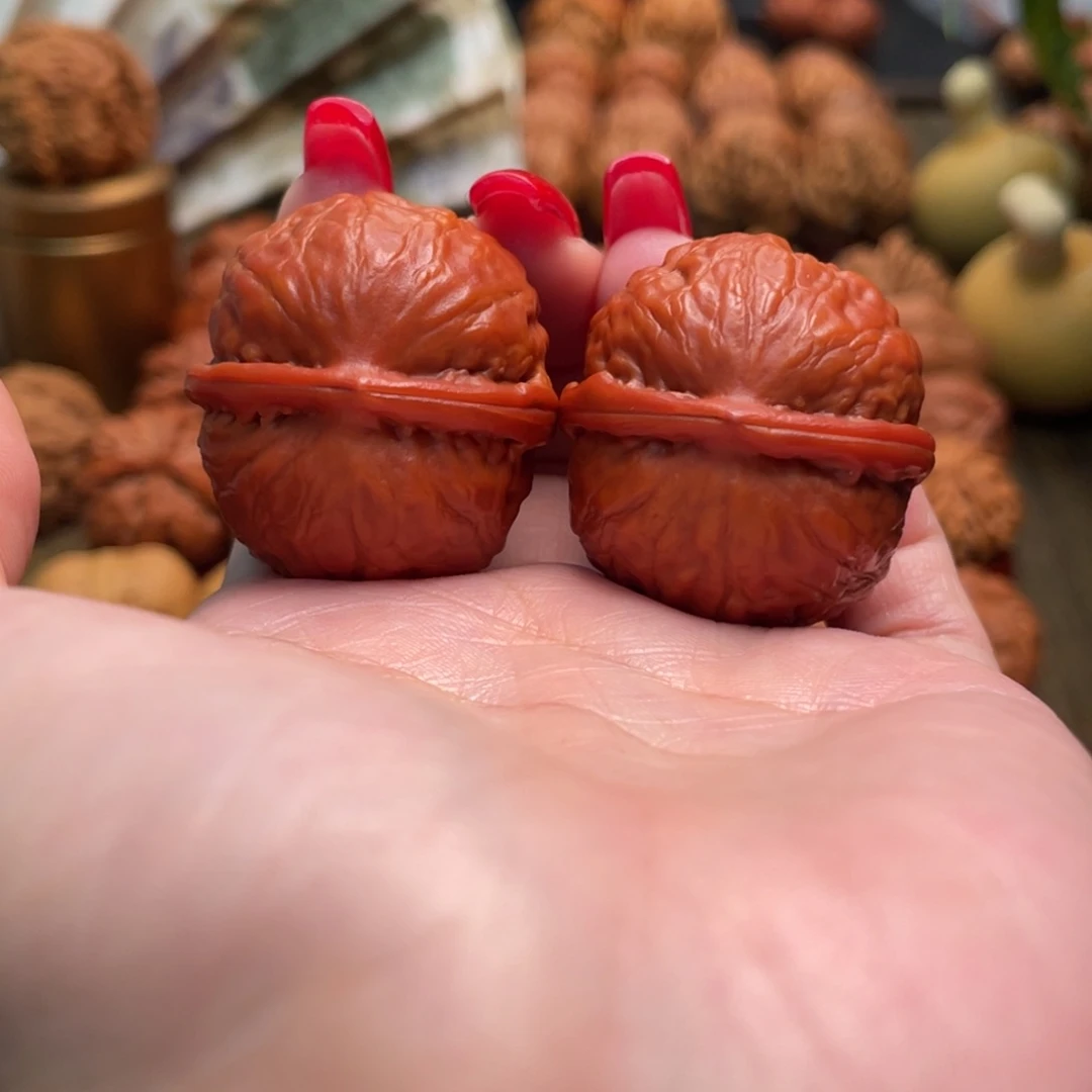 把件文玩核桃泉金蟒元宝