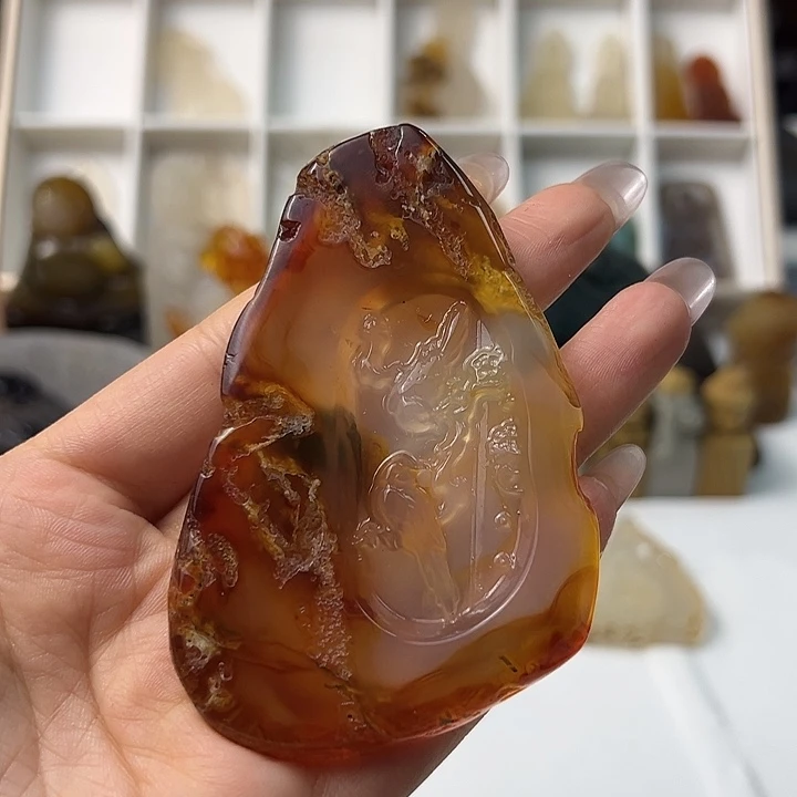 玛瑙/玉髓颈饰合金