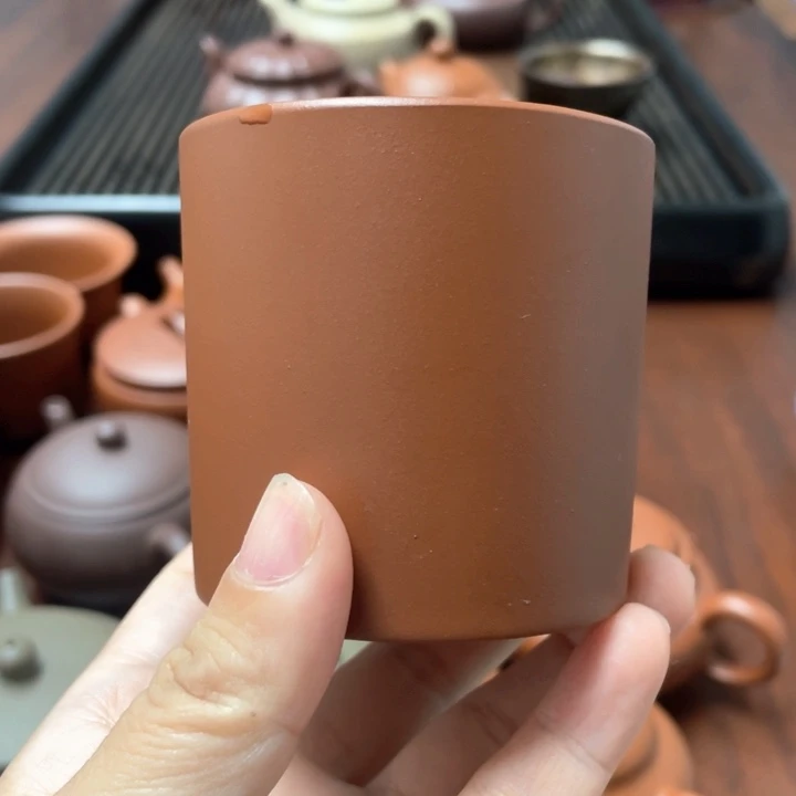 茶壶紫砂紫砂小红泥主人杯