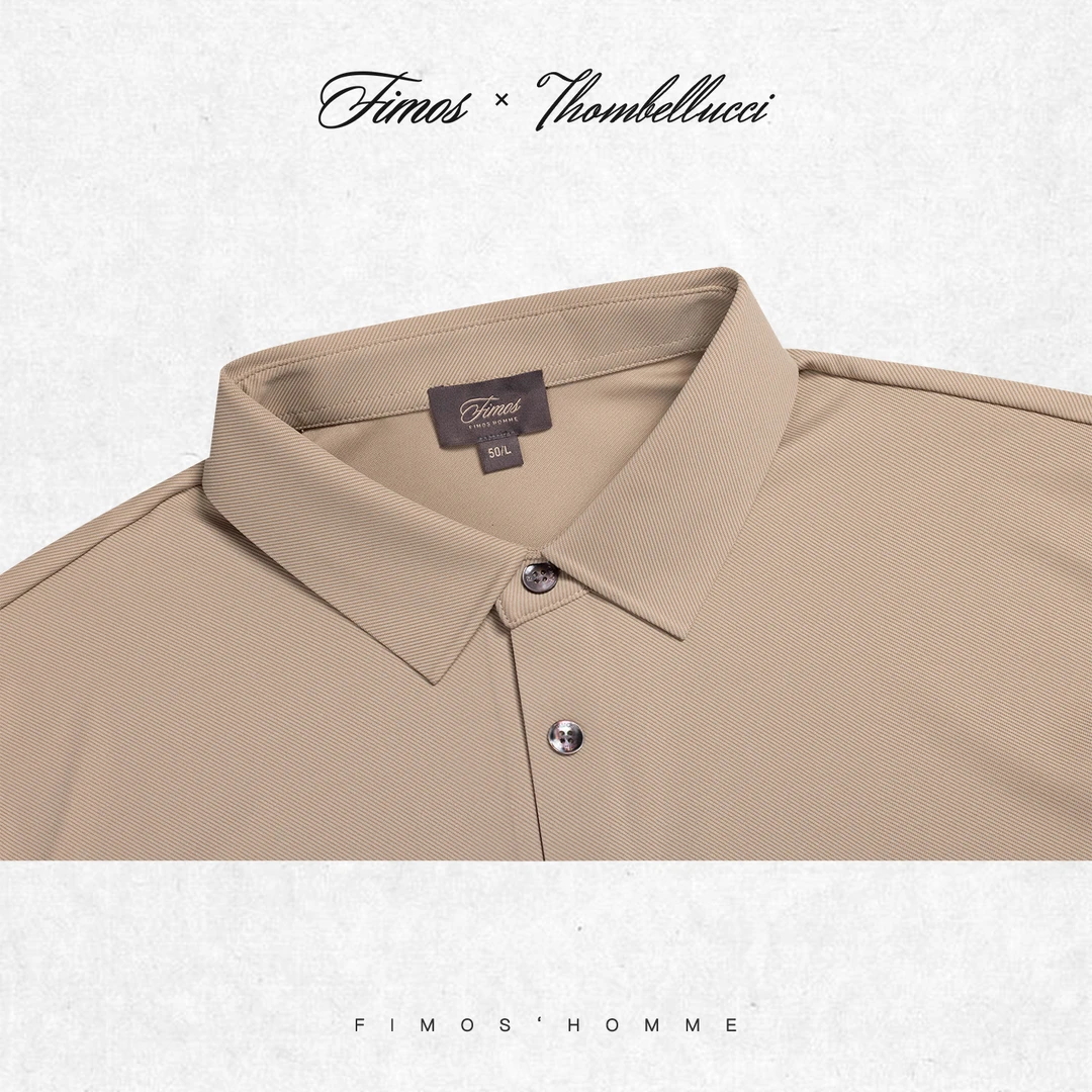 ★【重塑经典】秋季新品男士柔逸斜空纱无痕长袖Polo衫 GT17