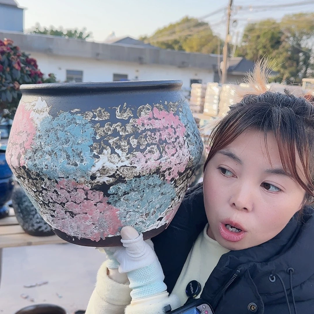 王嫂花盆1125-185高23口24