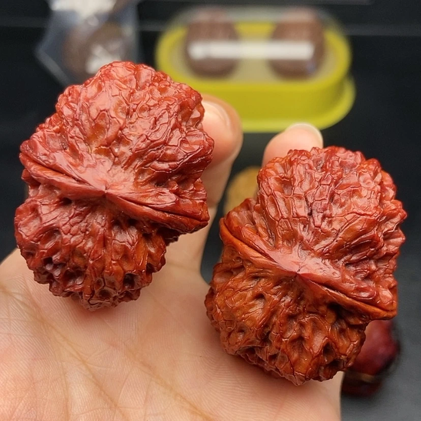 【闪购商品】把件文玩核桃43尺麒麟元宝