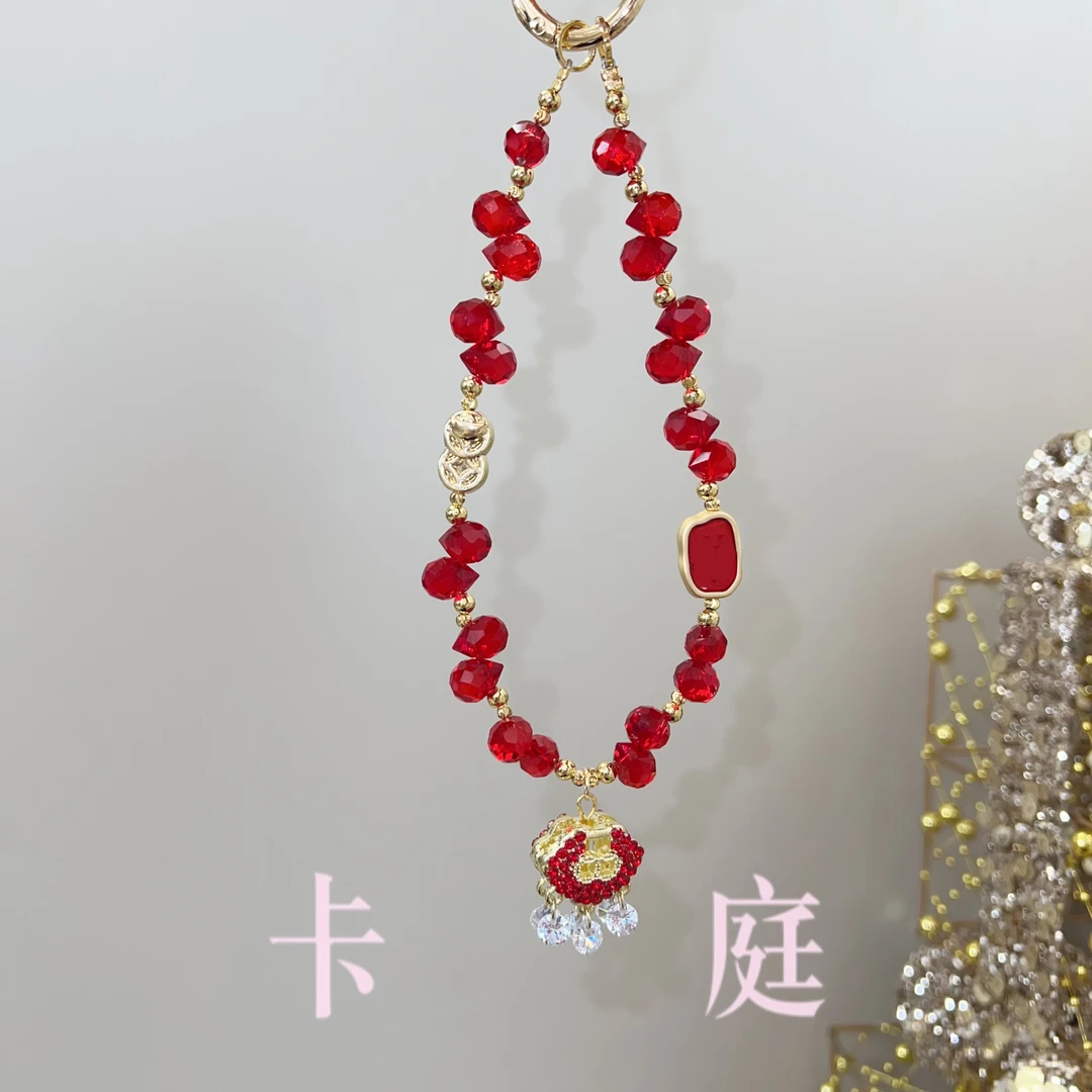 尤米饰品 卡庭原创手机链  K2196