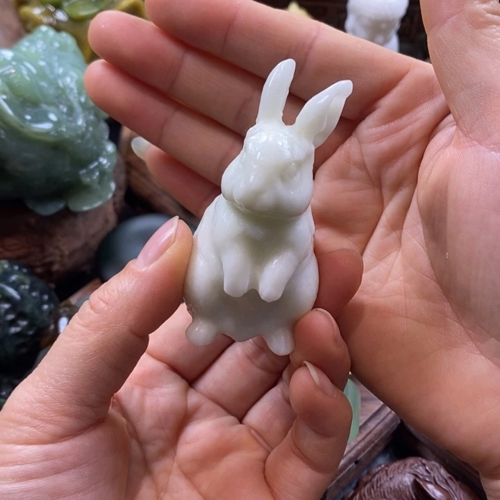 蛇纹石玉未镶嵌手把