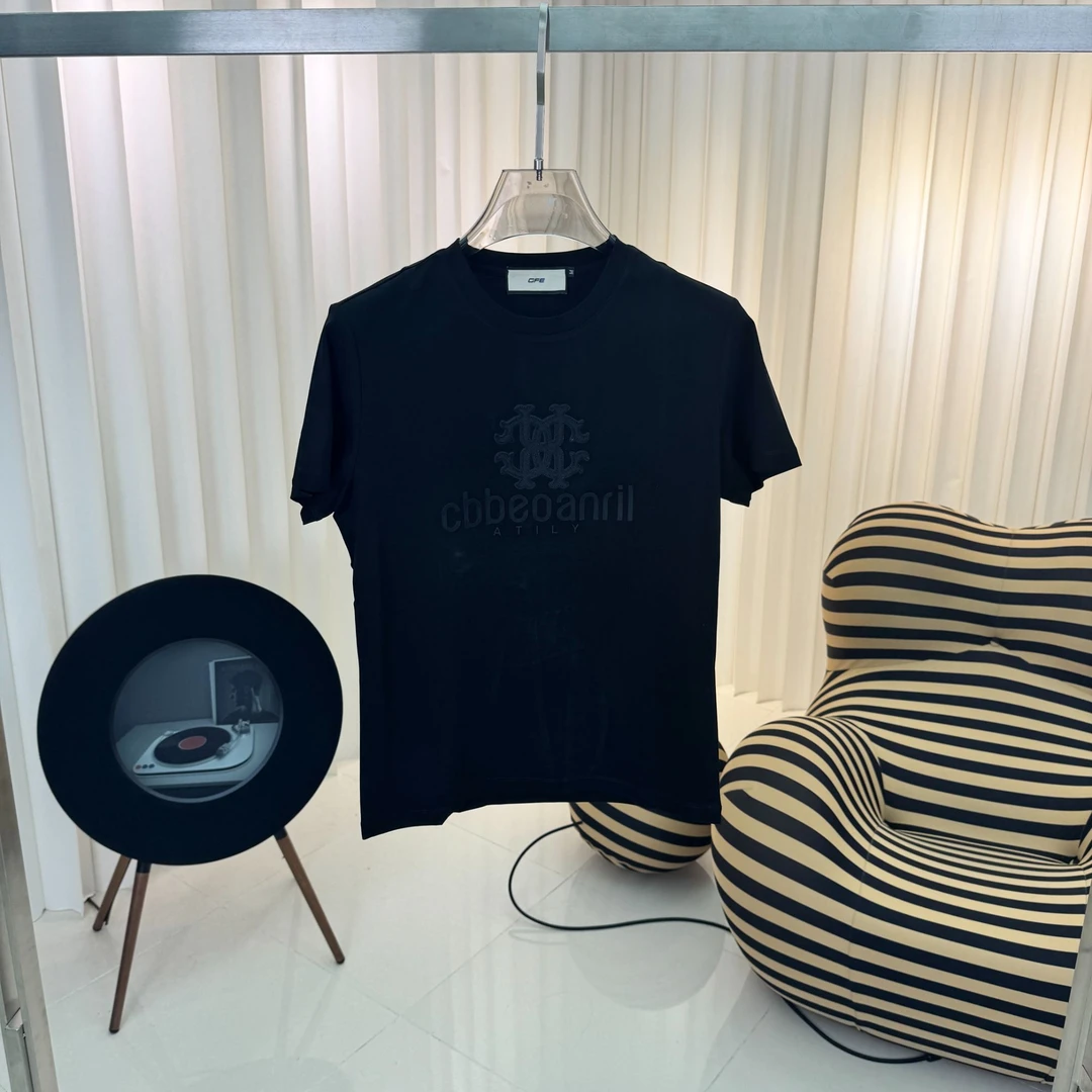 双B英文字母高品质短袖