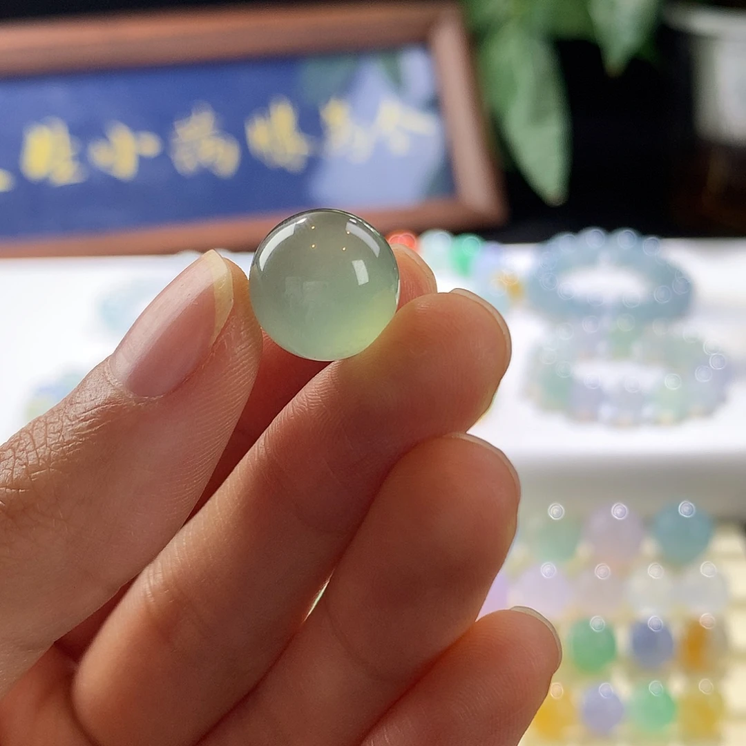 彼****翡翠散珠翡翠珠子