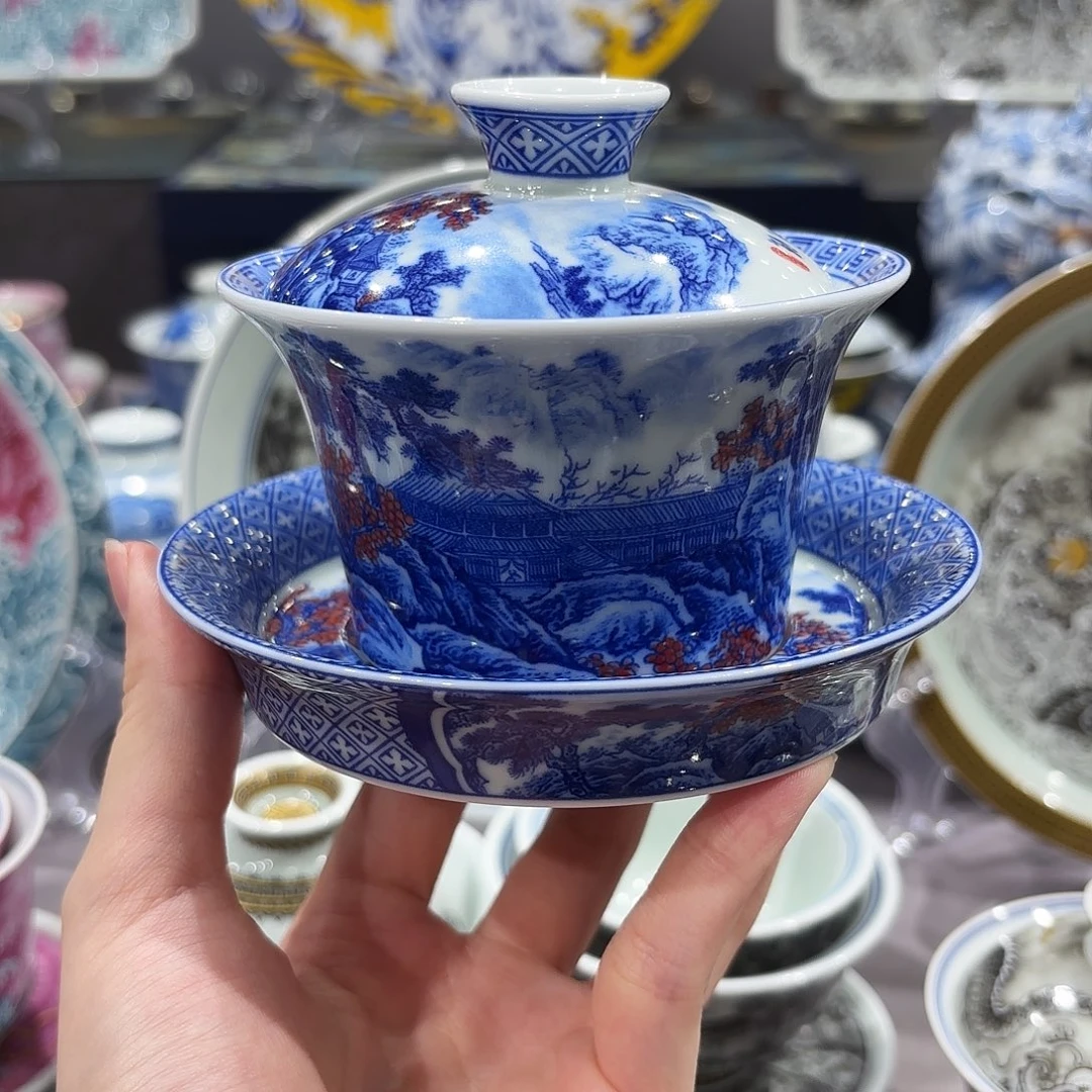 瓷片景德镇瓷器艺术半手
