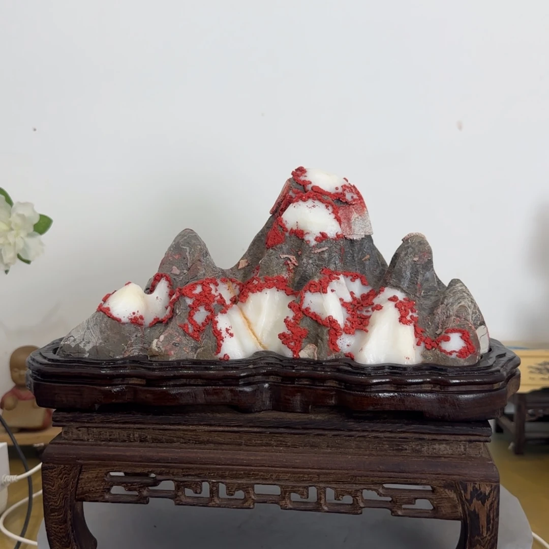 灵璧奇石白灵石⛰️