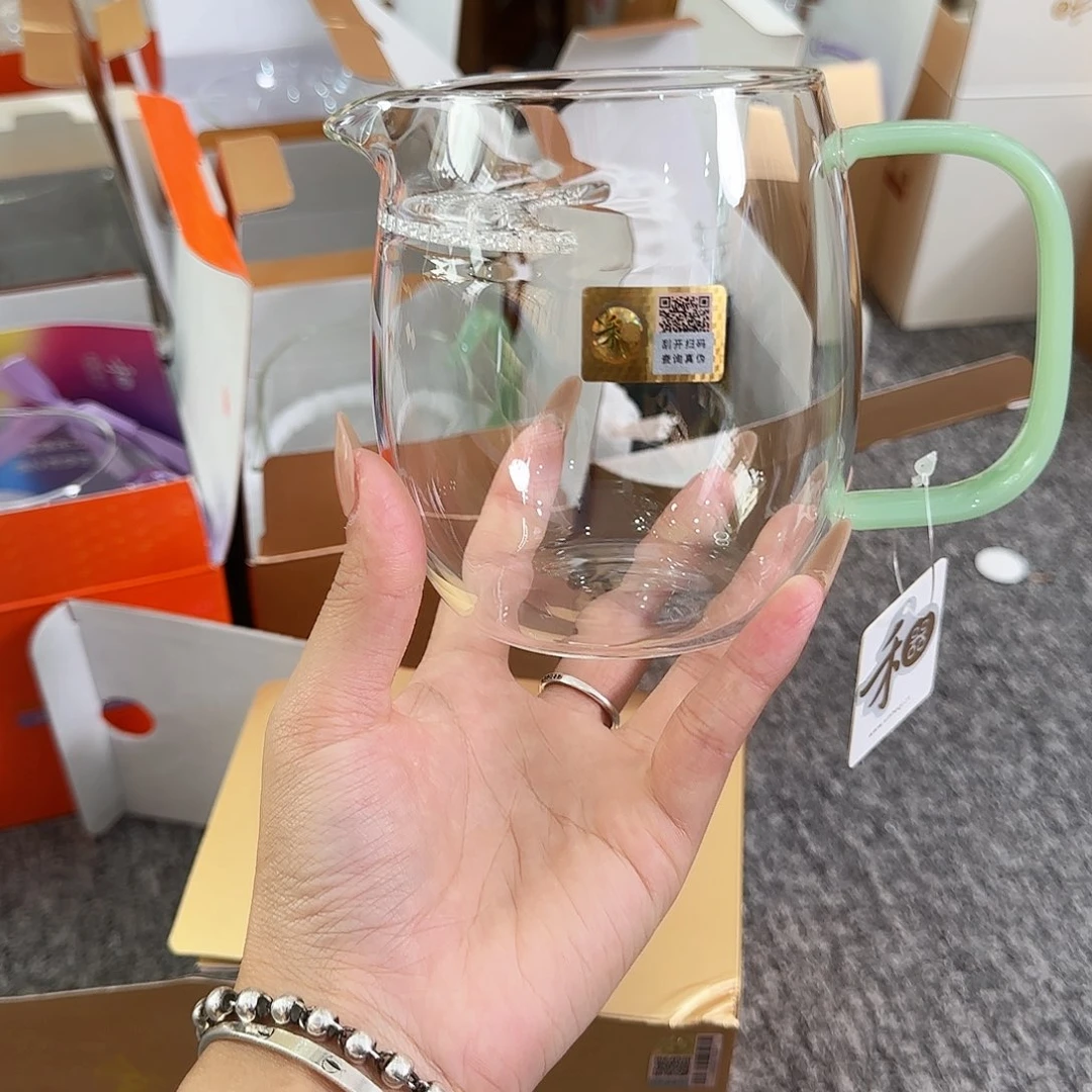 禾器浅玉色澄然公道杯